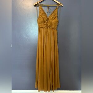 ASOS Strappy Flowy Boho Maxi Wedding Guest Dress Tags Attached w/defect Size 4